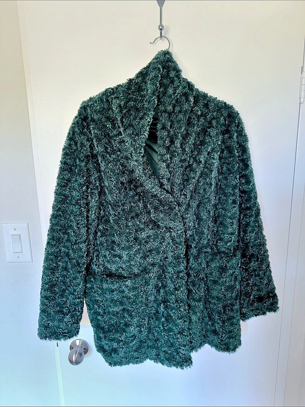 wilfred free Grete Teddy Jacket in Green